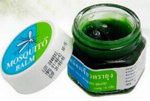 Green Balsam brand Mosquito Yanhee brand Thai balm